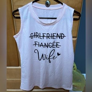 Girlfriend Fiancé Wife Women’s Muscle Tank